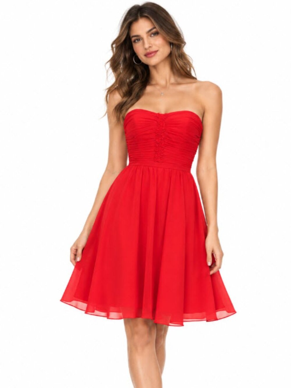Alfred Angelo Strapless Cocktail Dress